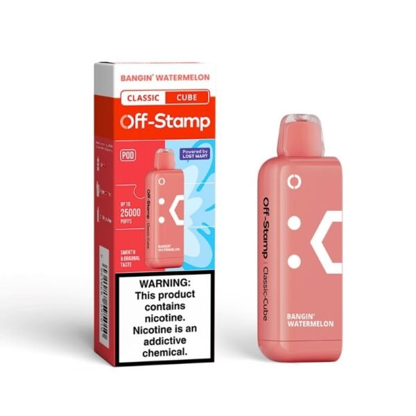 Off-Stamp X Cube Classic Cube 25K Disposable Pod 18ml 5% - Image 8