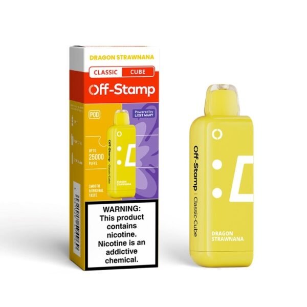 Off-Stamp X Cube Classic Cube 25K Disposable Pod 18ml 5% - Image 6