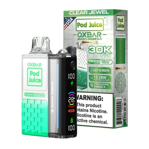 (10-PACK) OXBAR 30K Magic Maze 2 Pod Juice Disposable Vape - Image 9