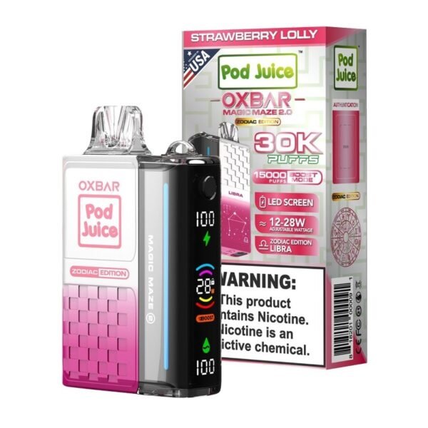 (10-PACK) OXBAR 30K Magic Maze 2 Pod Juice Disposable Vape - Image 6