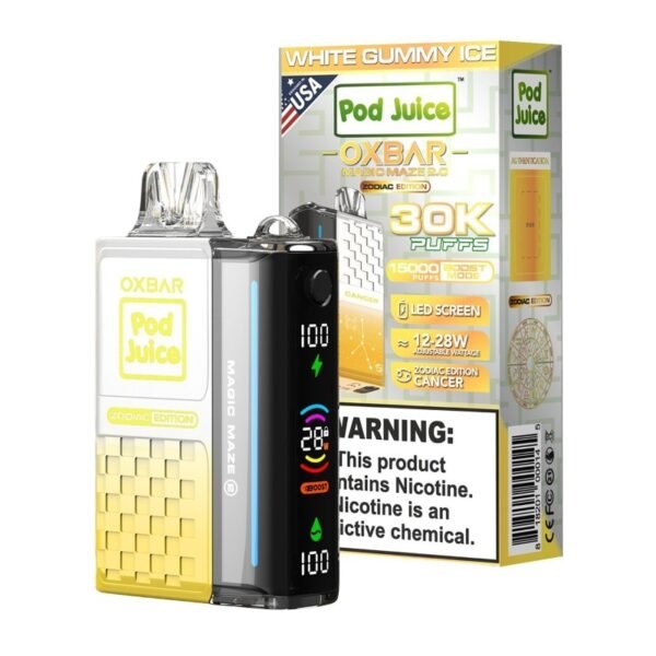 (10-PACK) OXBAR 30K Magic Maze 2 Pod Juice Disposable Vape - Image 2