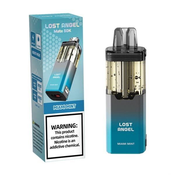 Lost Angel Mate 50K Disposable Pod 20ml 5% (50000 Puffs) - Image 2