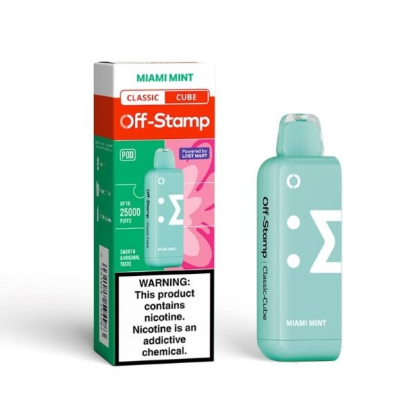 Off-Stamp X Cube Classic Cube 25K Disposable Pod 18ml 5% - Image 3