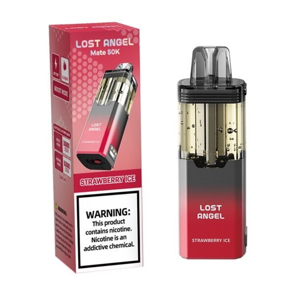 Lost Angel Mate 50K Disposable Pod 20ml 5% (50000 Puffs) - Image 5