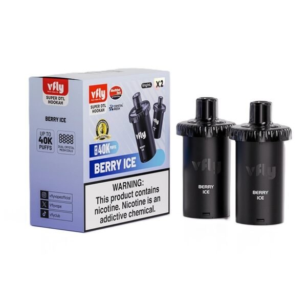 VFLY Super DTL 40K Disposable Pod 18ml 0.6% (2pcs/pack) - Image 3