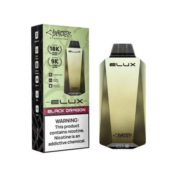 Elux Cyberover 18K Disposable Vape 18000 Puffs - Image 12