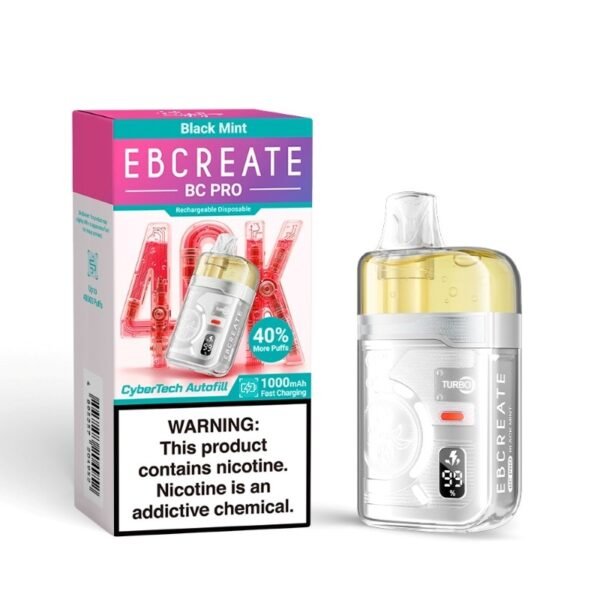 EBCREATE BC Pro 40K Disposable Vape 17ml 5% (40000 Puffs) - Image 15