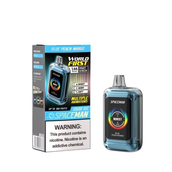 Spaceman Curve 18K Disposable Vape 16.5ml - Image 9