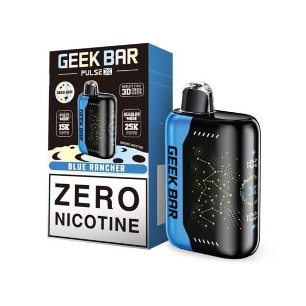 Geek Bar Pulse X 25K Zero Nicotine Disposable Vape 18ml 0% - Image 6