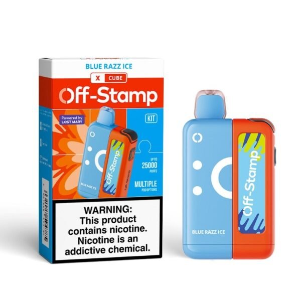 Off-Stamp X Cube 25K Disposable Vape 18ml 5% - Image 7
