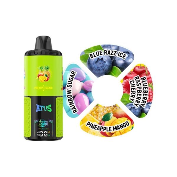 ATVS 60K 4-in-1 Disposable Vape 36ml 5% (60000 Puffs) - Image 5
