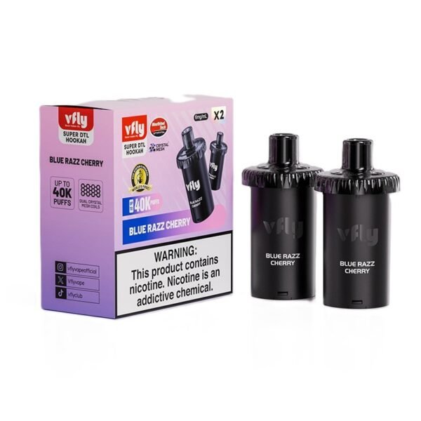 VFLY Super DTL 40K Disposable Pod 18ml 0.6% (2pcs/pack) - Image 4