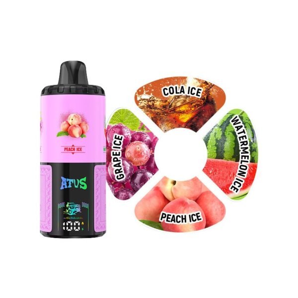 ATVS 60K 4-in-1 Disposable Vape 36ml 5% (60000 Puffs) - Image 4