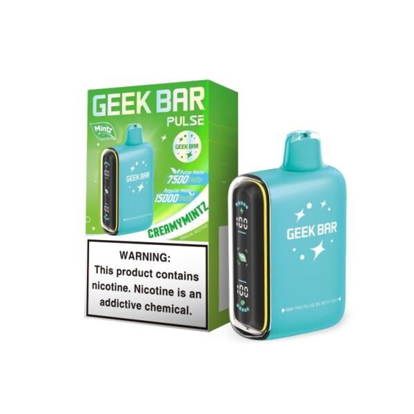 Geek Bar Pulse 15000 Mintz Edition Disposable Vape 16ml 5% - Image 5