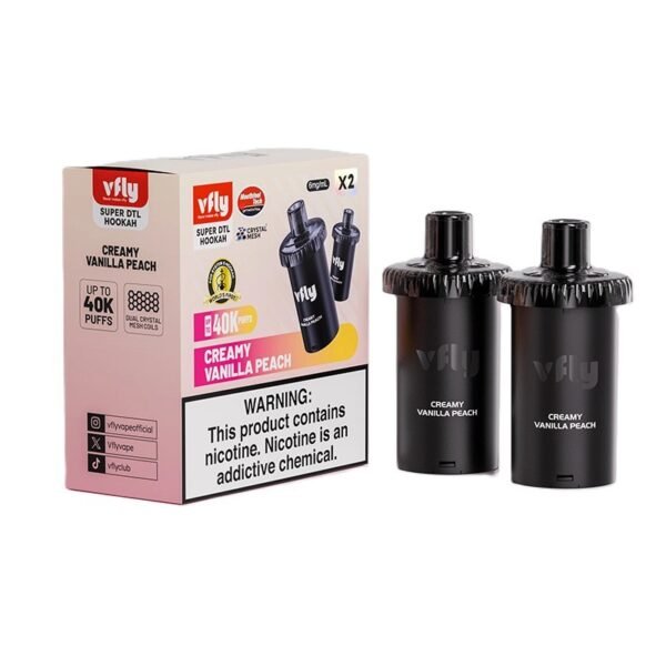 VFLY Super DTL 40K Disposable Pod 18ml 0.6% (2pcs/pack) - Image 5