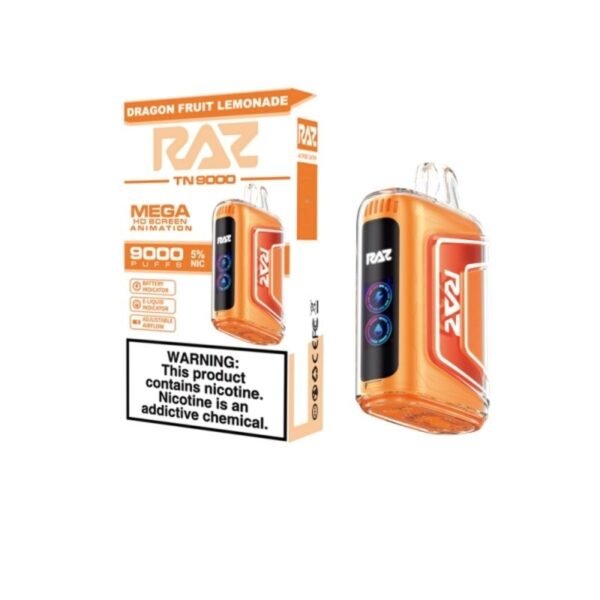 RAZ Vape TN9000 9000 Puffs Disposable - Image 5