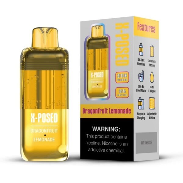 X-Posed 35K Disposable Pod 16ml 5% (35000 Puffs) - Image 5
