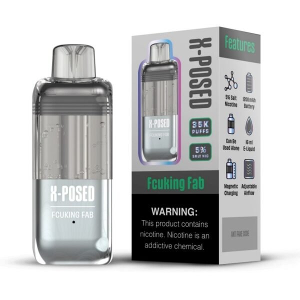 X-Posed 35K Disposable Pod 16ml 5% (35000 Puffs) - Image 4