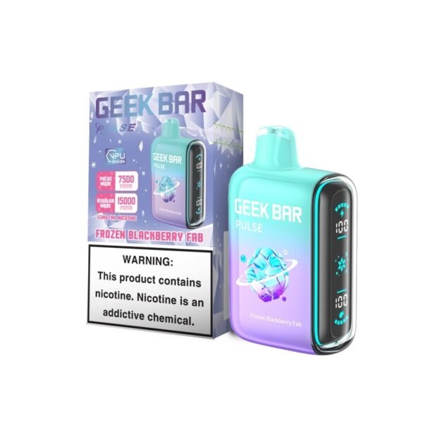 Geek Bar Pulse 15000 Frozen Edition Disposable Vape Kit 16ml - Image 7