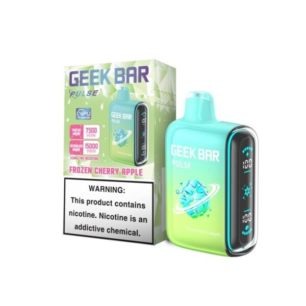 Geek Bar Pulse 15000 Frozen Edition Disposable Vape Kit 16ml - Image 6