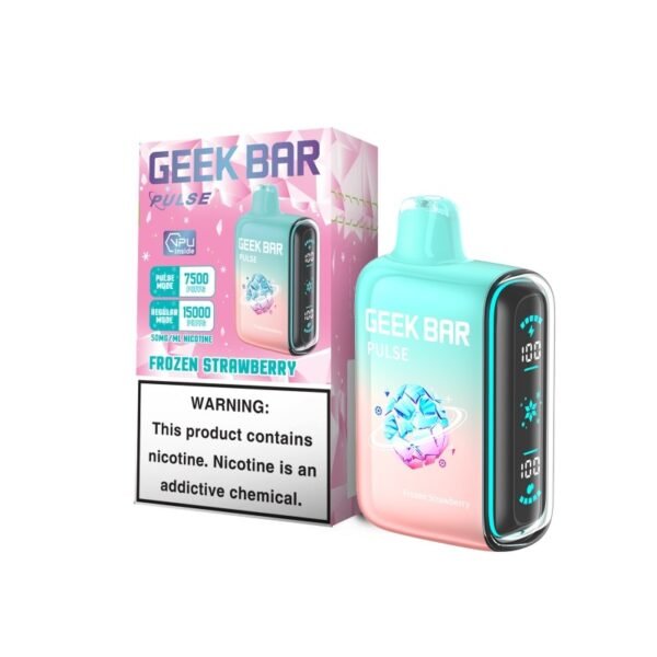 Geek Bar Pulse 15000 Frozen Edition Disposable Vape Kit 16ml - Image 4