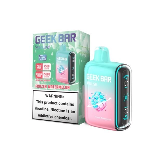 Geek Bar Pulse 15000 Frozen Edition Disposable Vape Kit 16ml - Image 3