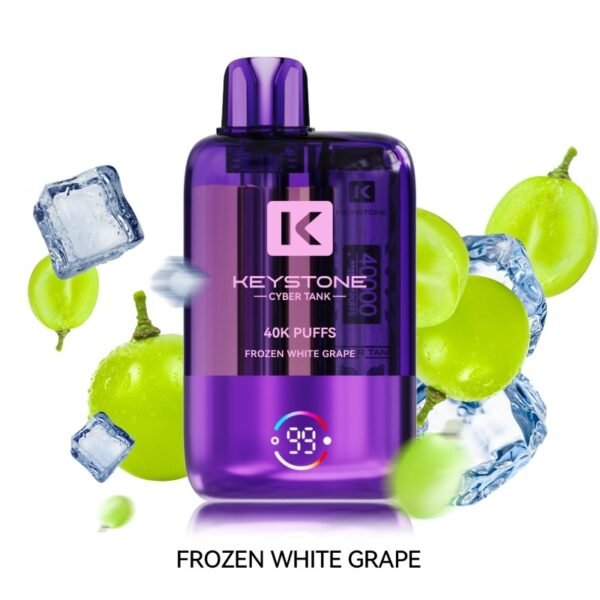 Keystone Cyber Tank 40K Zero Nicotine Disposable Vape 0% (40000 Puffs) - Image 4