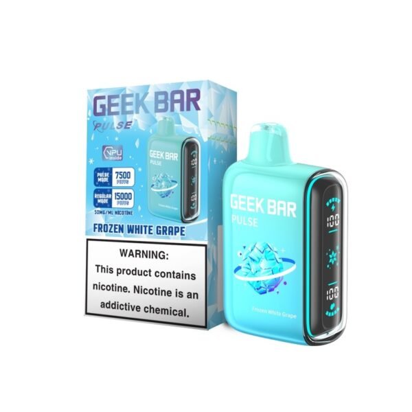 Geek Bar Pulse 15000 Frozen Edition Disposable Vape Kit 16ml - Image 2