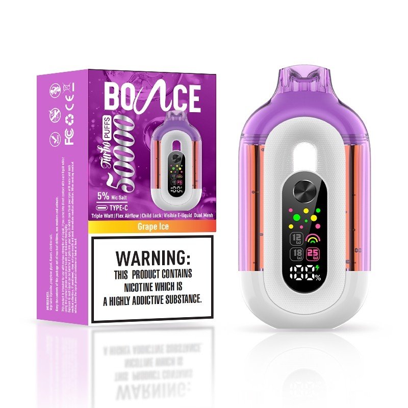 Bounce Turbo 50K Disposable Vape 5% - Image 9