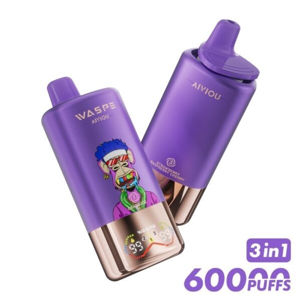 WASPE 60K 3-in-1 Triple Flavor Disposable Vape 54ml 5% (60000 Puffs) - Image 7