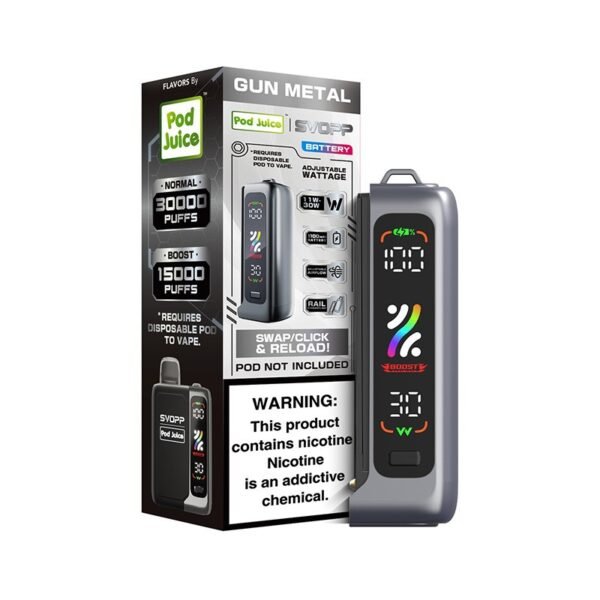 OXBAR X Pod Juice SVOPP Battery 1100mAh - Image 3