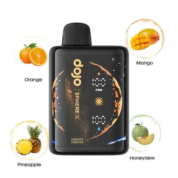 Dojo Sphere X 40K Disposable Vape 20ml 5% - Image 7