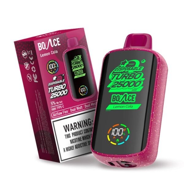Bounce Turbo 25000 Disposable Vape 20ml - Image 8