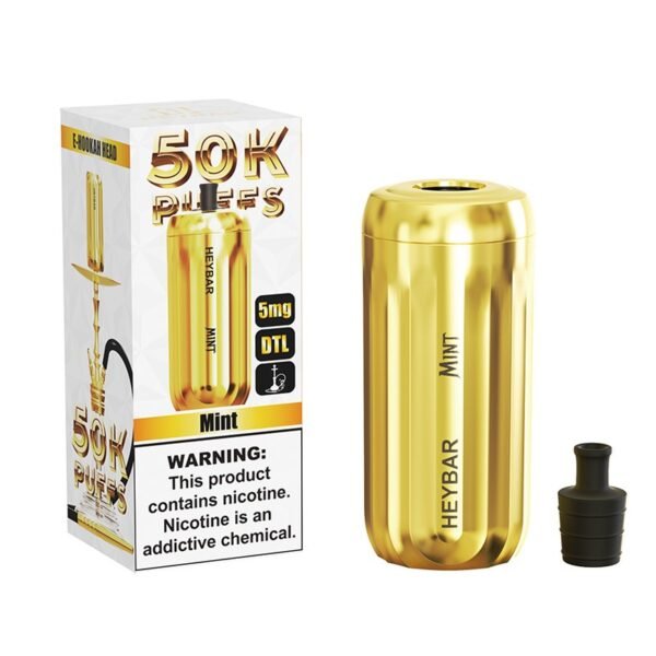 Heybar E-Hookah 50K Disposable Vape 0.5% (50000 Puffs) - Image 5