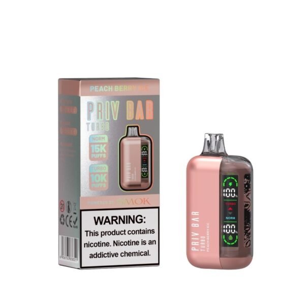 SMOK Priv Bar Turbo 15000 Disposable Vape 16ml - Image 6