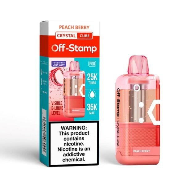 Off-Stamp X Cube Crystal Cube 35K Disposable Pod 17ml 5% (35000 Puffs) - Image 2