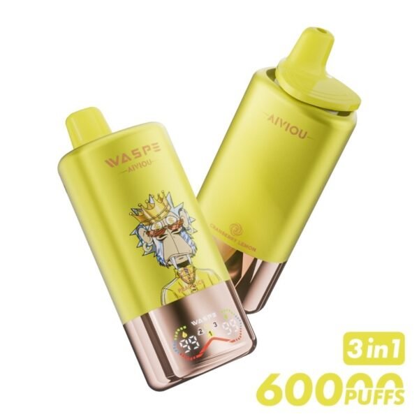 WASPE 60K 3-in-1 Triple Flavor Disposable Vape 54ml 5% (60000 Puffs) - Image 6
