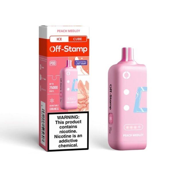Off-Stamp X Cube Ice Cube 25K Disposable Pod 18ml 5% - Image 4