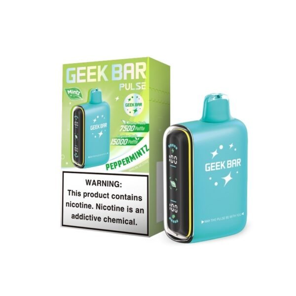 Geek Bar Pulse 15000 Mintz Edition Disposable Vape 16ml 5% - Image 3
