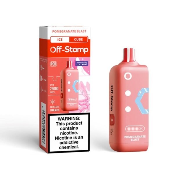Off-Stamp X Cube Ice Cube 25K Disposable Pod 18ml 5% - Image 3