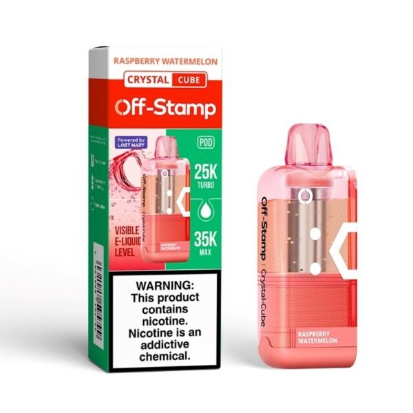 Off-Stamp X Cube Crystal Cube 35K Disposable Pod 17ml 5% (35000 Puffs) - Image 3