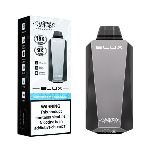 Elux Cyberover 18K Disposable Vape 18000 Puffs - Image 7