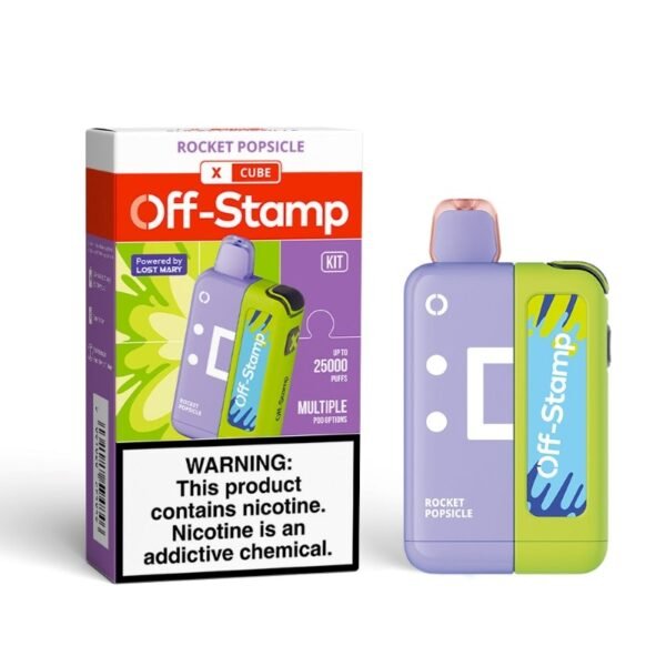 Off-Stamp X Cube 25K Disposable Vape 18ml 5% - Image 2