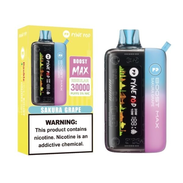 Pyne Pod Boost Max 30000 Disposable Vape 5% - Image 6