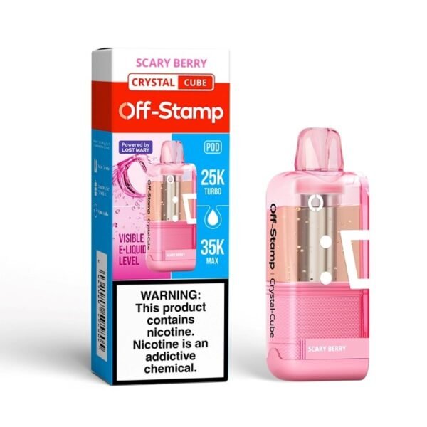 Off-Stamp X Cube Crystal Cube 35K Disposable Pod 17ml 5% (35000 Puffs) - Image 4