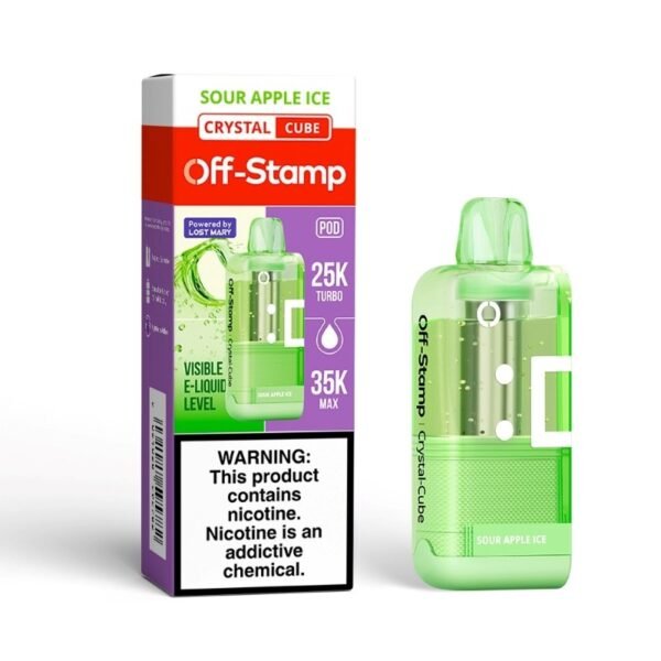 Off-Stamp X Cube Crystal Cube 35K Disposable Pod 17ml 5% (35000 Puffs) - Image 5