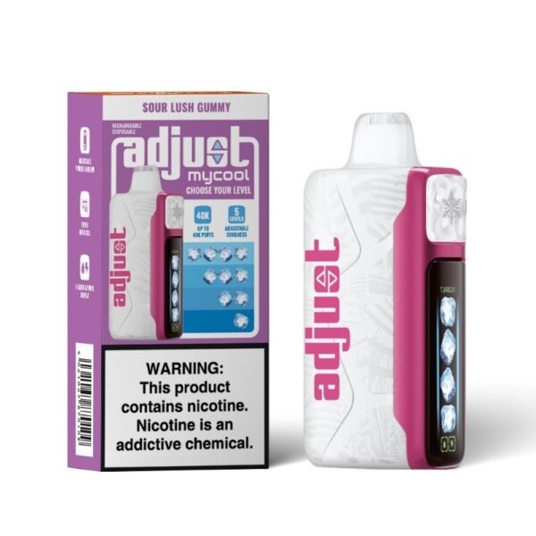 Adjust Mycool 40K all flavors watermelon ice - Image 11