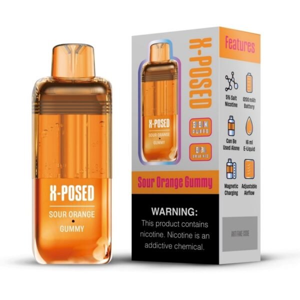 X-Posed 35K Disposable Pod 16ml 5% (35000 Puffs) - Image 9