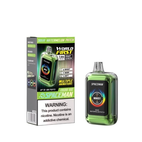 Spaceman Curve 18K Disposable Vape 16.5ml - Image 6
