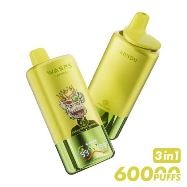 WASPE 60K 3-in-1 Triple Flavor Disposable Vape 54ml 5% (60000 Puffs) - Image 5